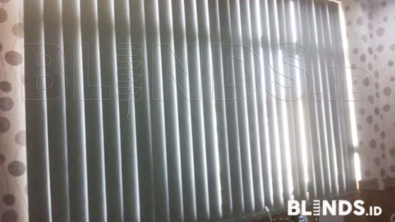 Pesanan Vertical Blinds Blackout Series 6046 Klien Di Tanjung Priok