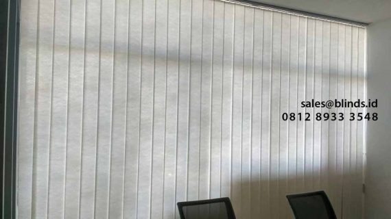 Contoh Gorden Jendela Kantor Kawasan Industri Jababeka Bekasi