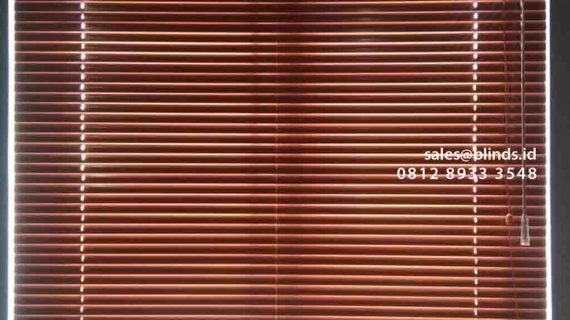 Venetian Blinds Sharp Point Apartemen Kebagusan City Pasar Minggu