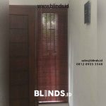 Wooden Blinds Sharp Point Project Perumahan Nuansa Kelapa Dua Cimanggis