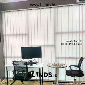 68+ Portofolio Vertical Blinds Sp 8005-6 Grey Tirai Modern id5400