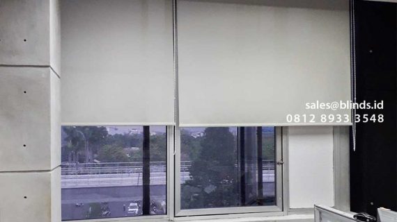 44+ Portofolio Tirai Jendela Roller Blinds Sp 2600-10 Green + Cream