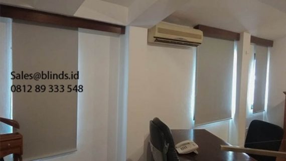 Jual Roller Blinds Blackout Sp 6045-3 Warna Grey Mega Kuningan Setiabudi Jakarta